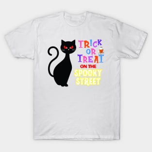 Whiskers: Trick or Treat on the Spooky Street T-Shirt